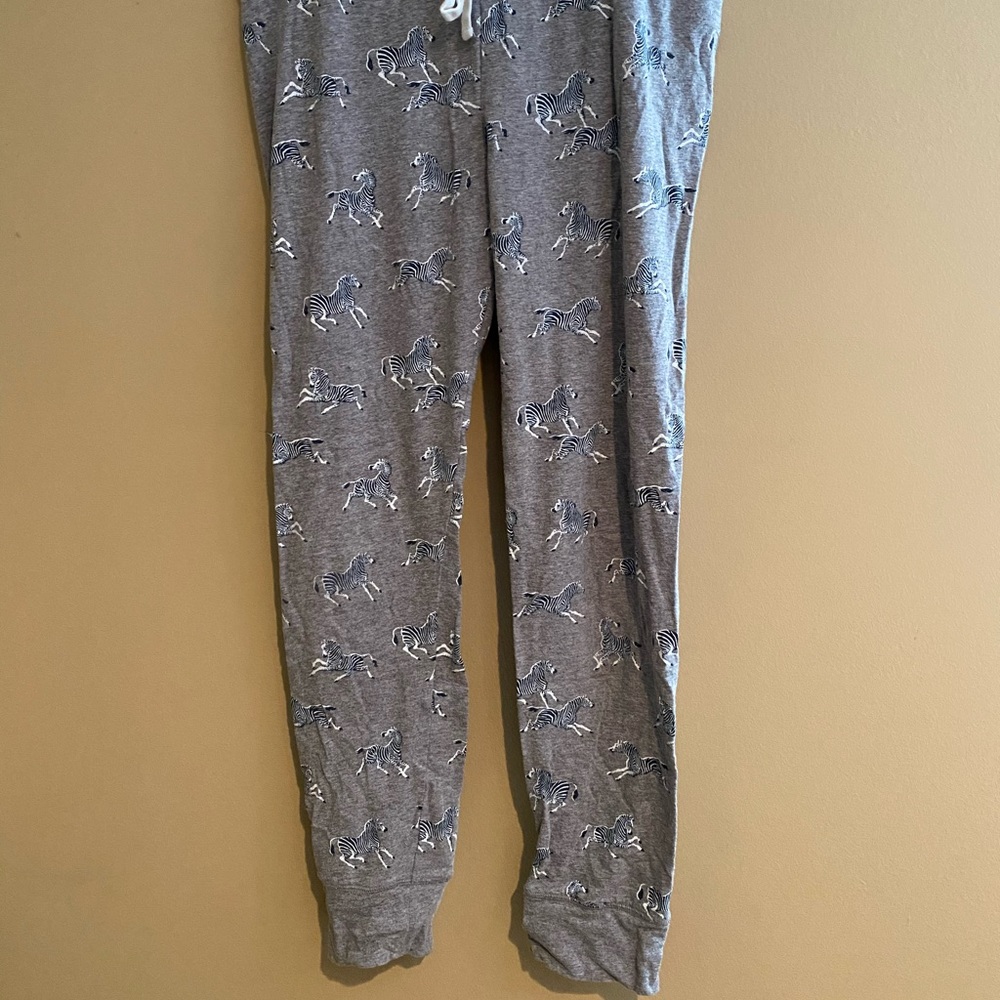 J. Crew zebra joggers